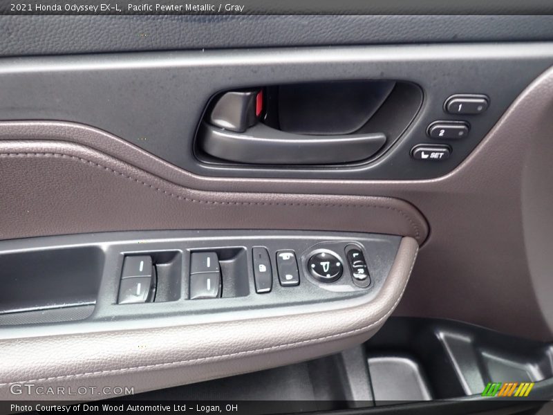 Pacific Pewter Metallic / Gray 2021 Honda Odyssey EX-L