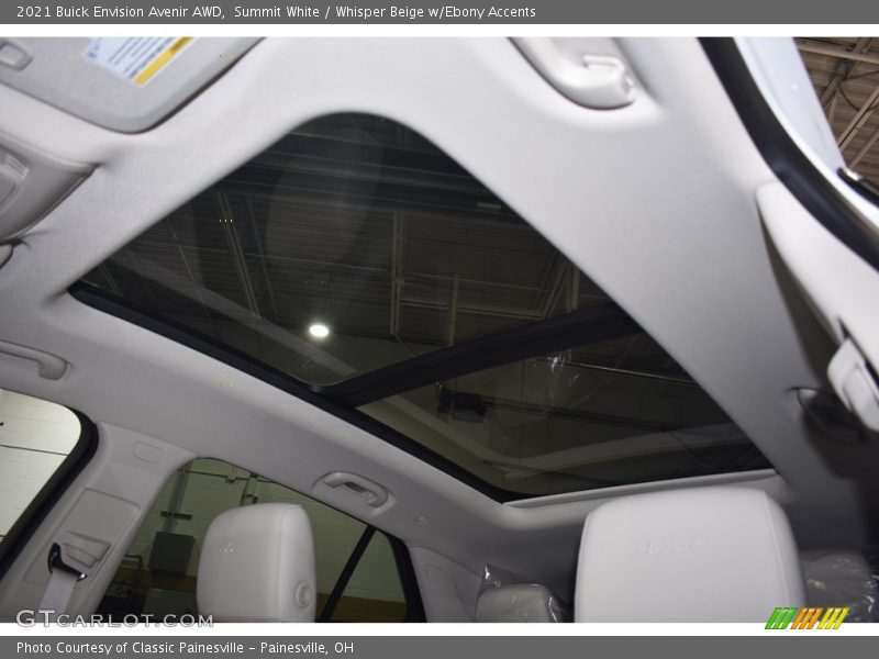 Sunroof of 2021 Envision Avenir AWD