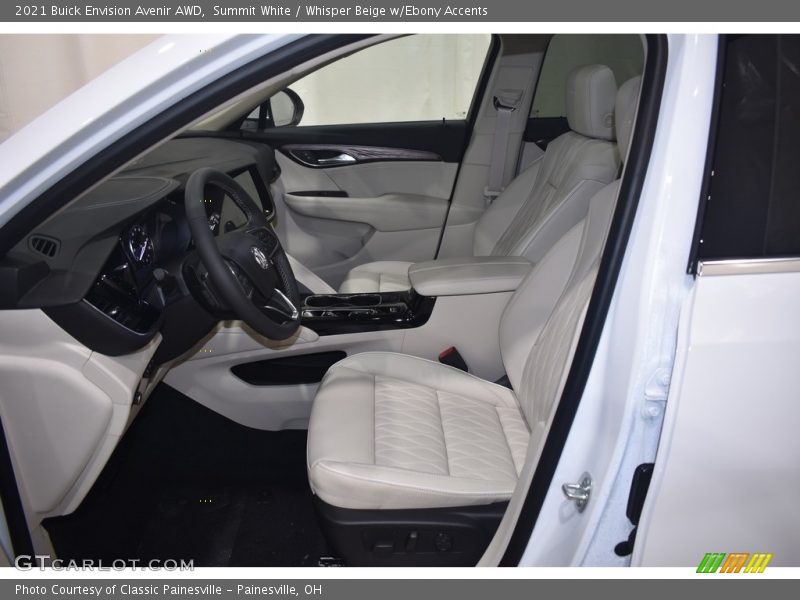  2021 Envision Avenir AWD Whisper Beige w/Ebony Accents Interior