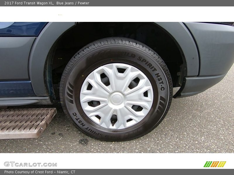 Blue Jeans / Pewter 2017 Ford Transit Wagon XL