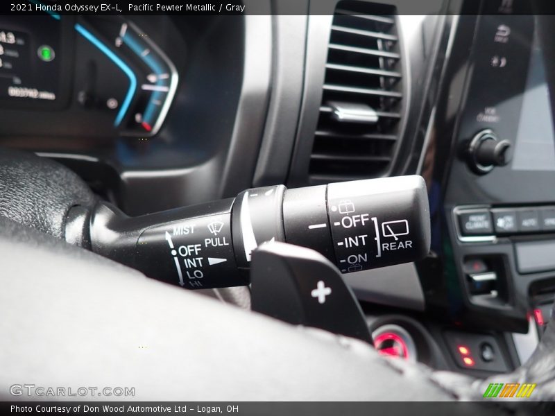 Pacific Pewter Metallic / Gray 2021 Honda Odyssey EX-L