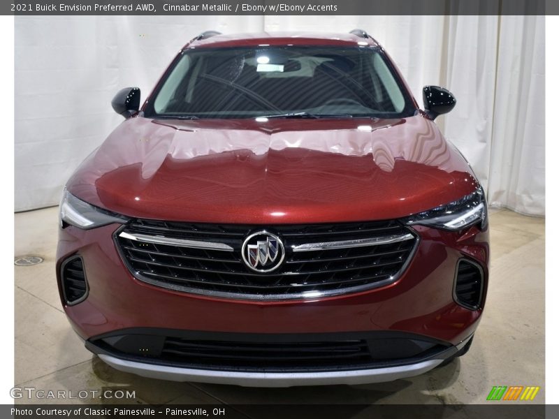 Cinnabar Metallic / Ebony w/Ebony Accents 2021 Buick Envision Preferred AWD