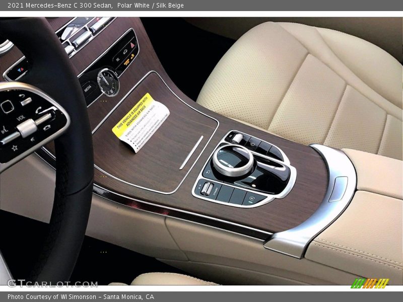 Polar White / Silk Beige 2021 Mercedes-Benz C 300 Sedan