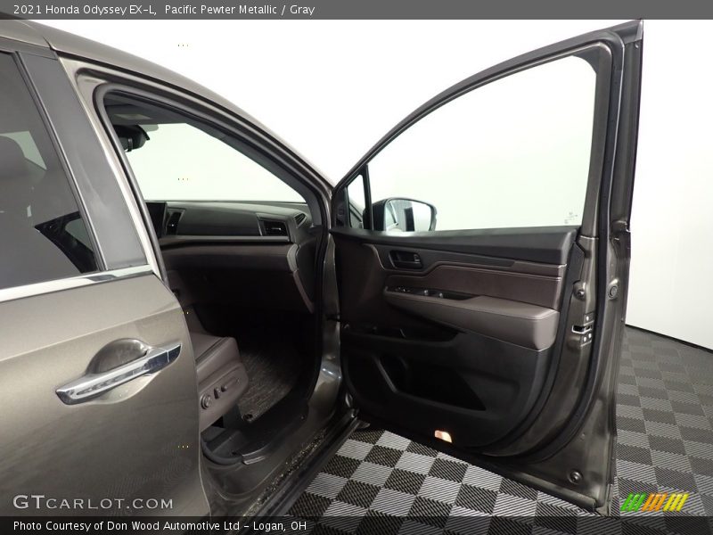 Pacific Pewter Metallic / Gray 2021 Honda Odyssey EX-L