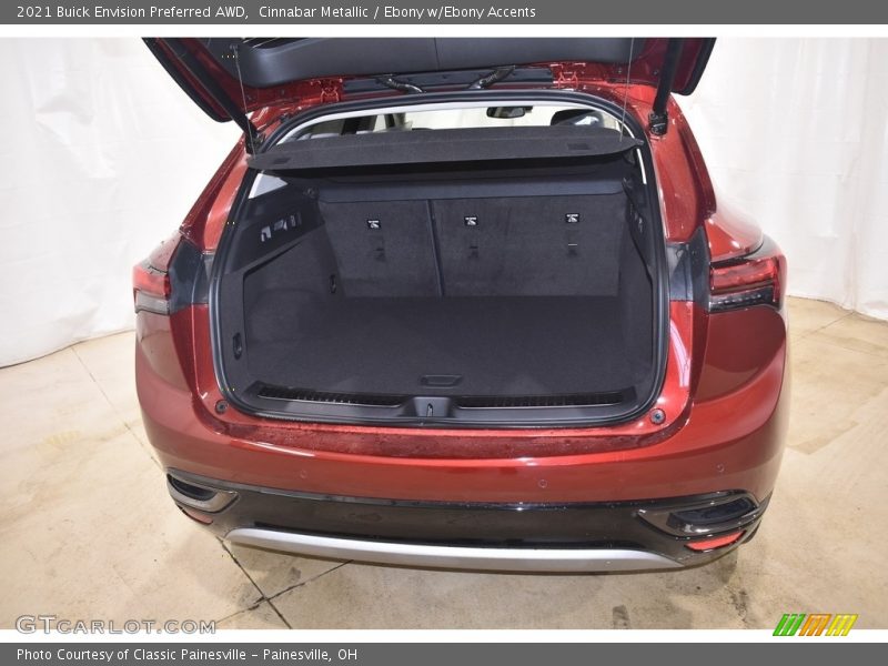 Cinnabar Metallic / Ebony w/Ebony Accents 2021 Buick Envision Preferred AWD