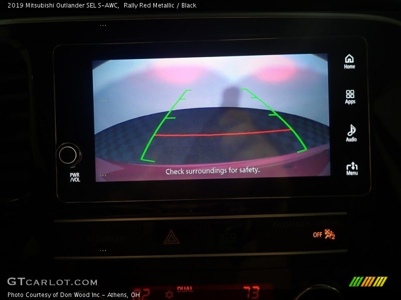 Rally Red Metallic / Black 2019 Mitsubishi Outlander SEL S-AWC