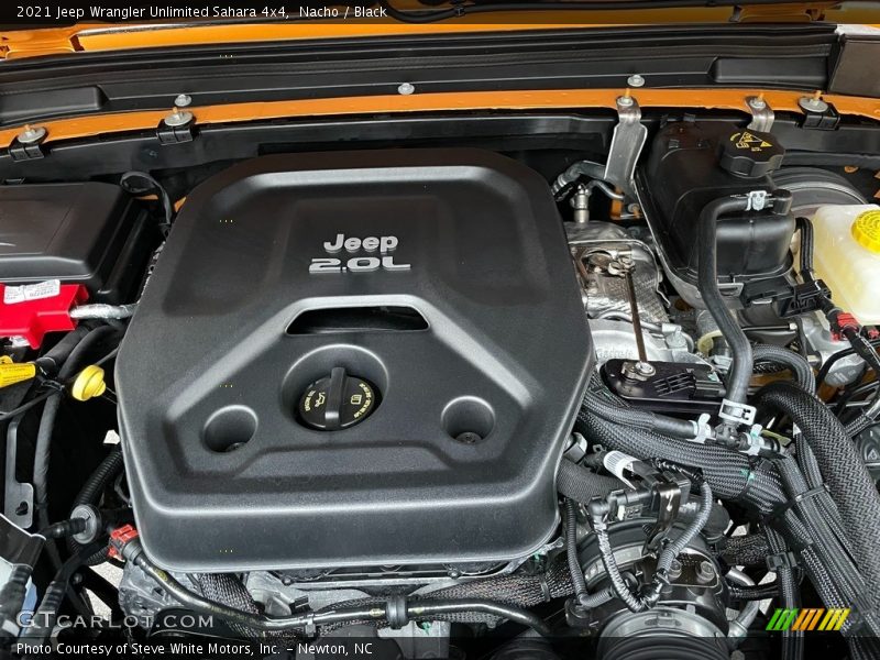  2021 Wrangler Unlimited Sahara 4x4 Engine - 2.0 Liter Turbocharged DOHC 16-Valve VVT 4 Cylinder