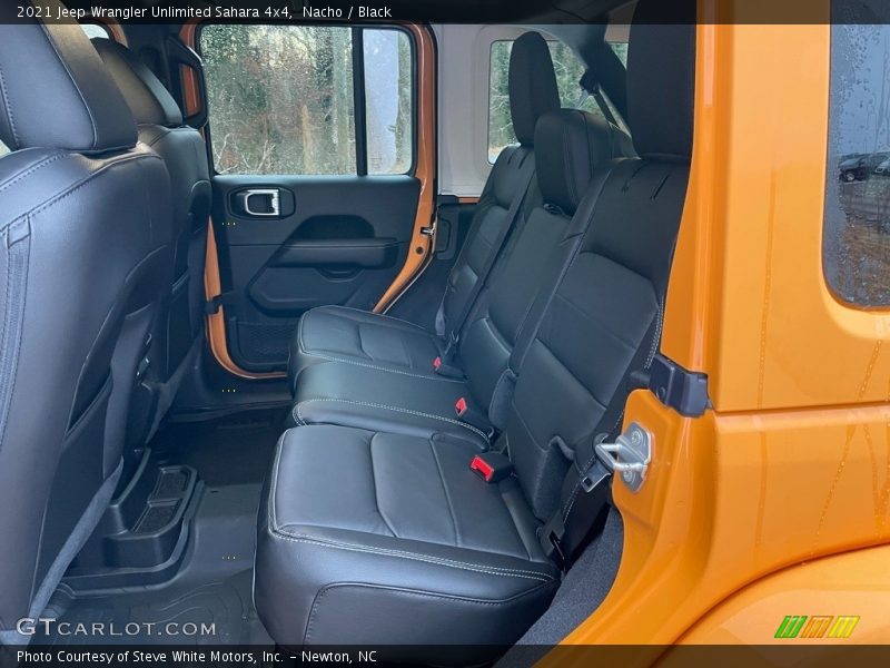 Rear Seat of 2021 Wrangler Unlimited Sahara 4x4