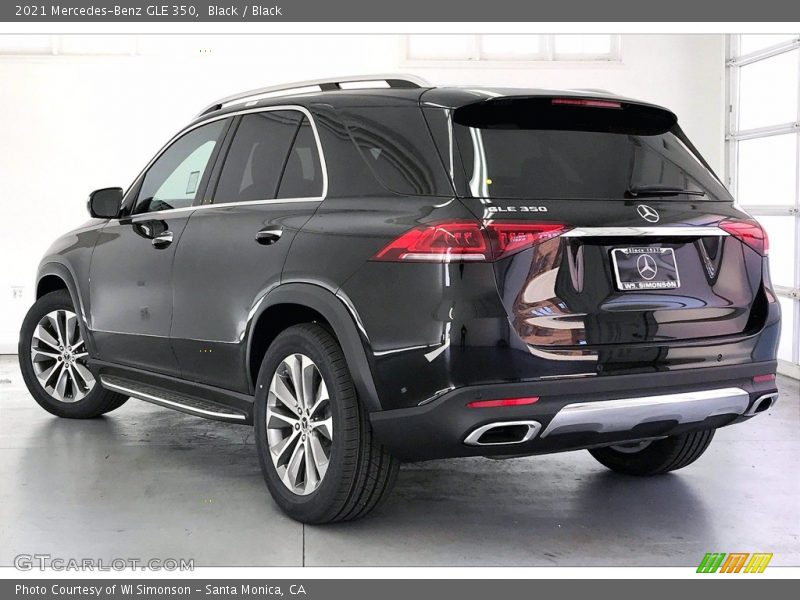 Black / Black 2021 Mercedes-Benz GLE 350