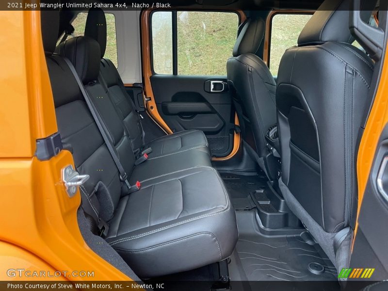 Rear Seat of 2021 Wrangler Unlimited Sahara 4x4