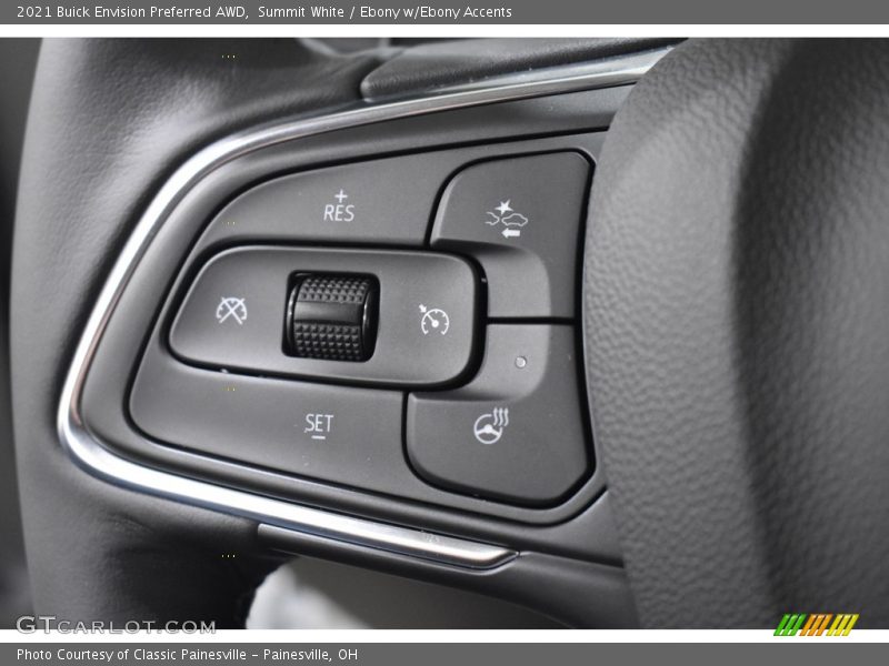 Summit White / Ebony w/Ebony Accents 2021 Buick Envision Preferred AWD