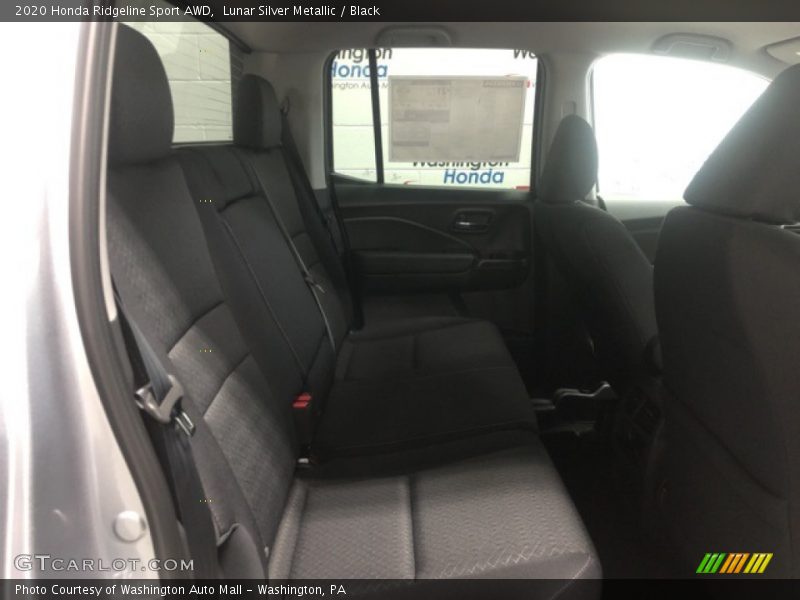 Lunar Silver Metallic / Black 2020 Honda Ridgeline Sport AWD
