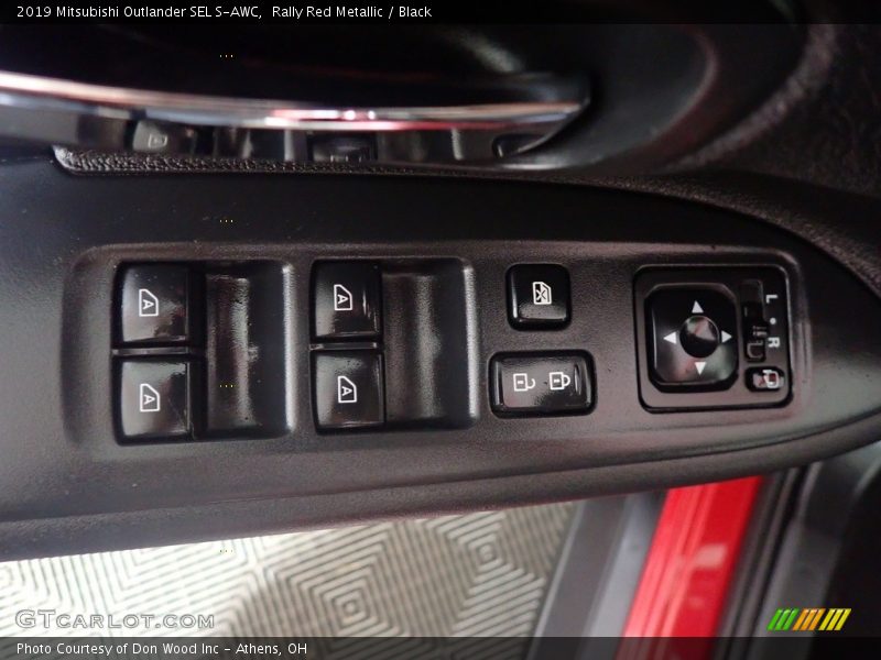 Rally Red Metallic / Black 2019 Mitsubishi Outlander SEL S-AWC
