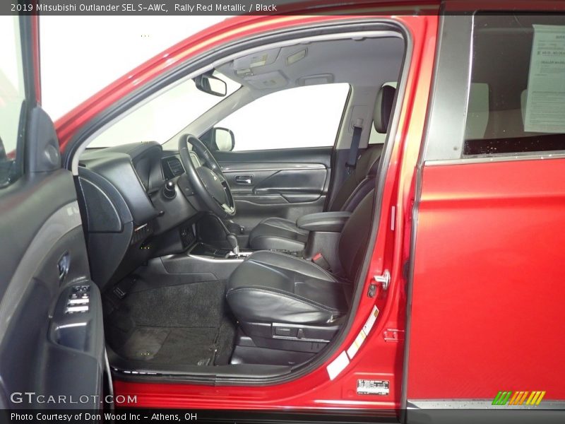 Rally Red Metallic / Black 2019 Mitsubishi Outlander SEL S-AWC