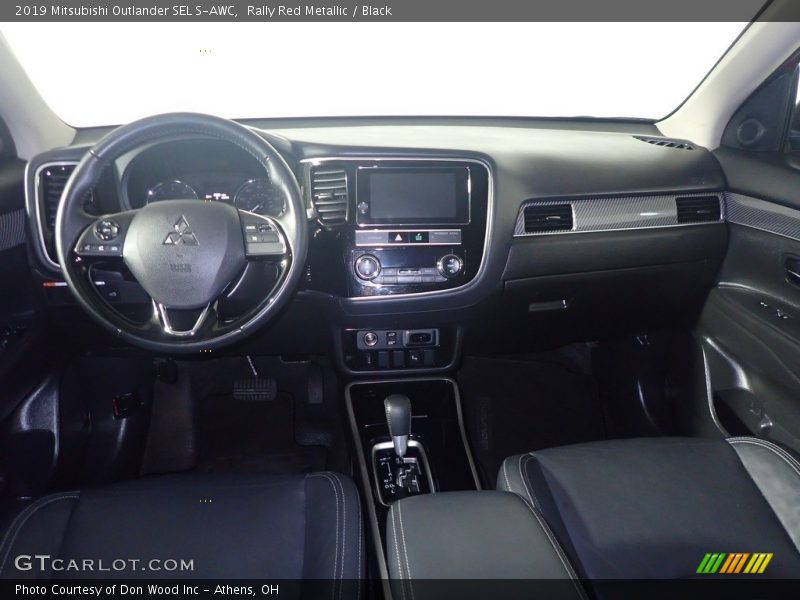 Rally Red Metallic / Black 2019 Mitsubishi Outlander SEL S-AWC