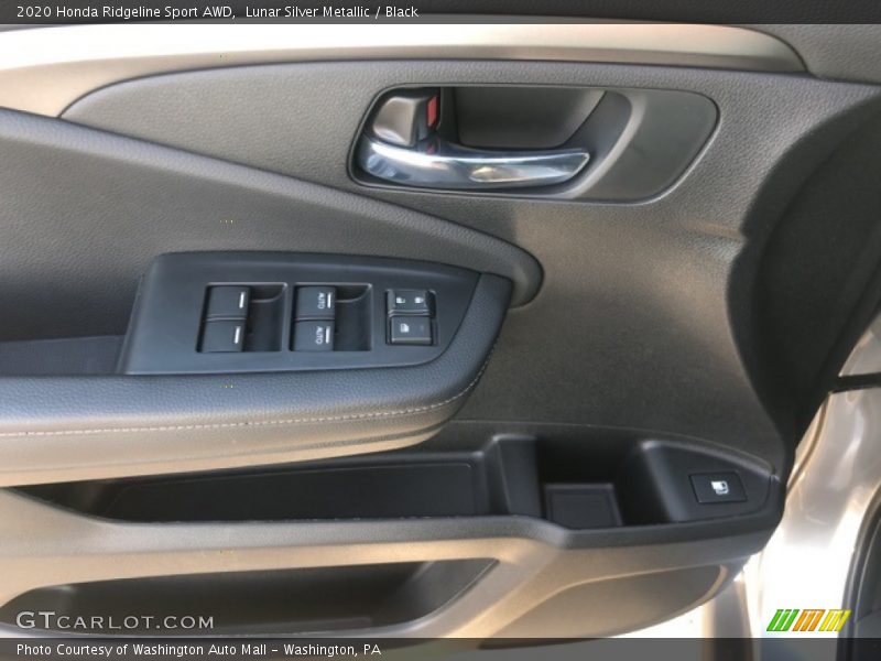 Lunar Silver Metallic / Black 2020 Honda Ridgeline Sport AWD