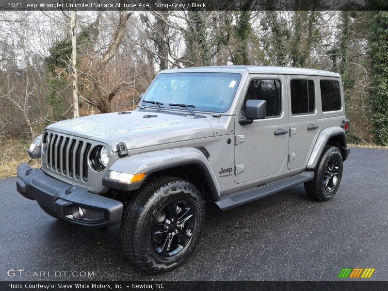 Sting-Gray / Black 2021 Jeep Wrangler Unlimited Sahara Altitude 4x4