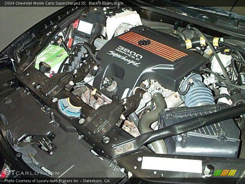 Black / Ebony Black 2004 Chevrolet Monte Carlo Supercharged SS