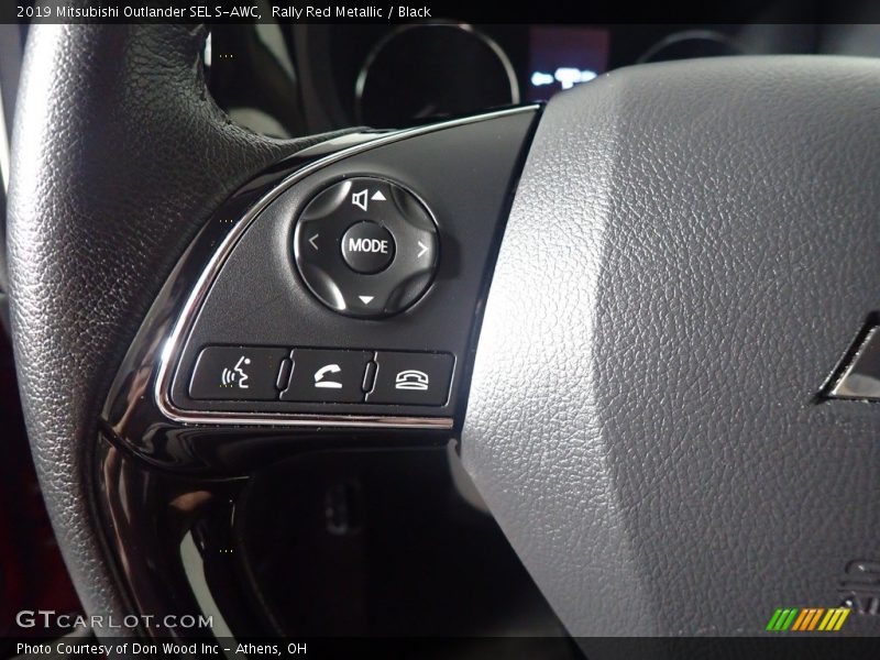 Rally Red Metallic / Black 2019 Mitsubishi Outlander SEL S-AWC