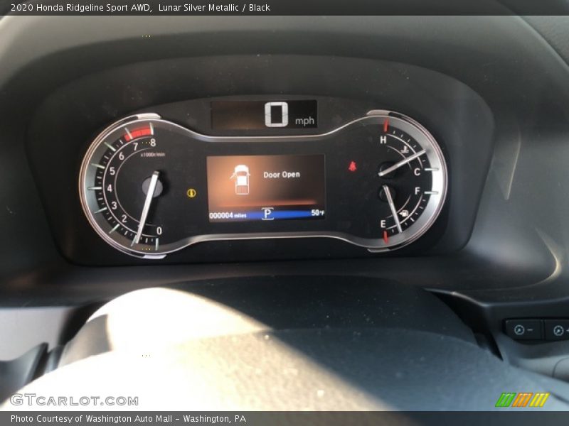 Lunar Silver Metallic / Black 2020 Honda Ridgeline Sport AWD