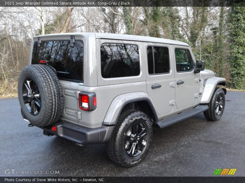Sting-Gray / Black 2021 Jeep Wrangler Unlimited Sahara Altitude 4x4