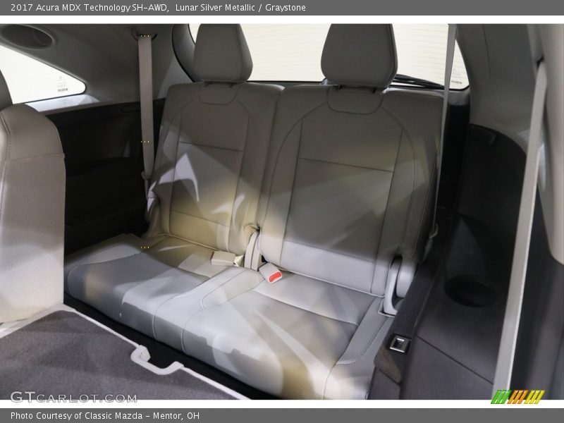 Lunar Silver Metallic / Graystone 2017 Acura MDX Technology SH-AWD