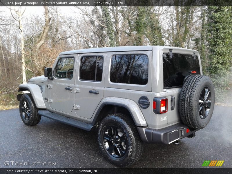Sting-Gray / Black 2021 Jeep Wrangler Unlimited Sahara Altitude 4x4