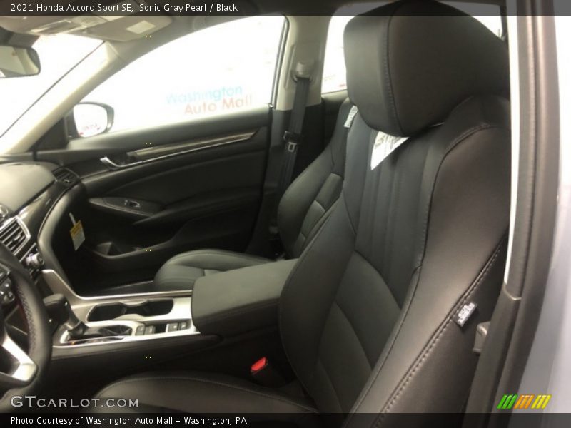 Sonic Gray Pearl / Black 2021 Honda Accord Sport SE