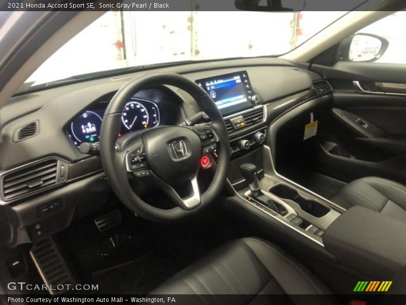 Sonic Gray Pearl / Black 2021 Honda Accord Sport SE