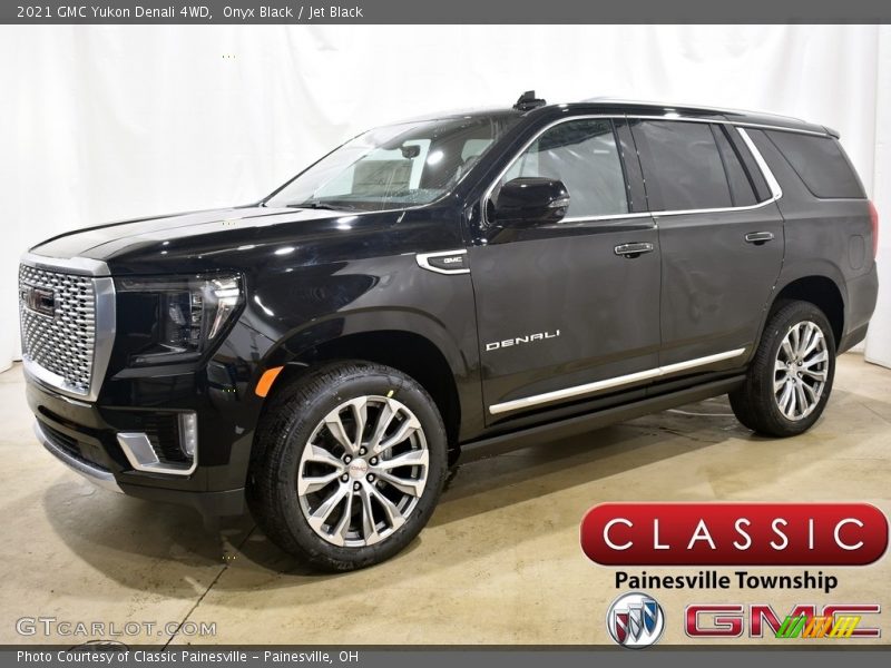 Onyx Black / Jet Black 2021 GMC Yukon Denali 4WD