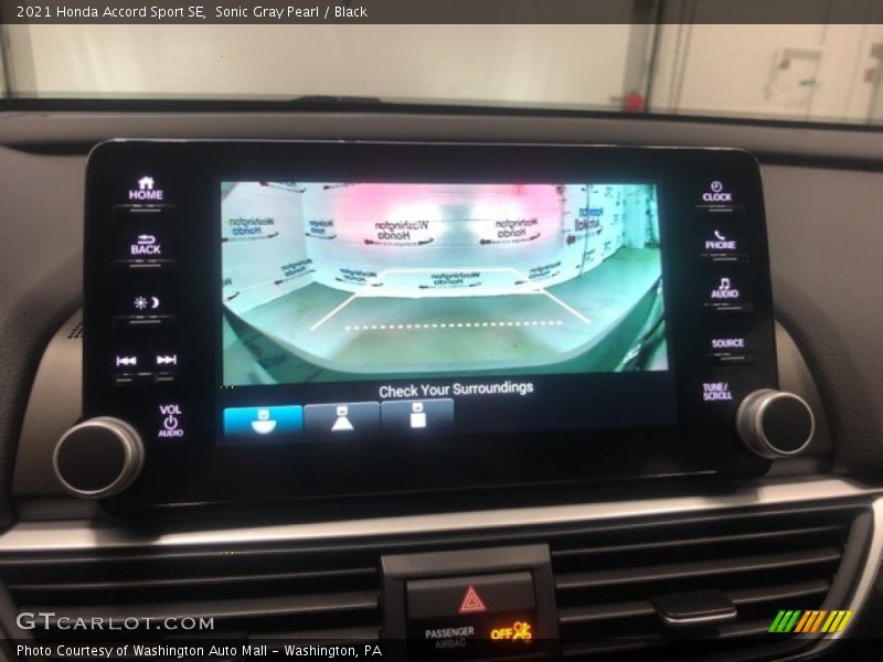 Sonic Gray Pearl / Black 2021 Honda Accord Sport SE