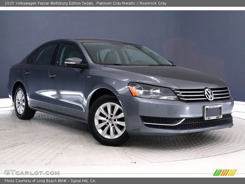Platinum Gray Metallic / Moonrock Gray 2015 Volkswagen Passat Wolfsburg Edition Sedan