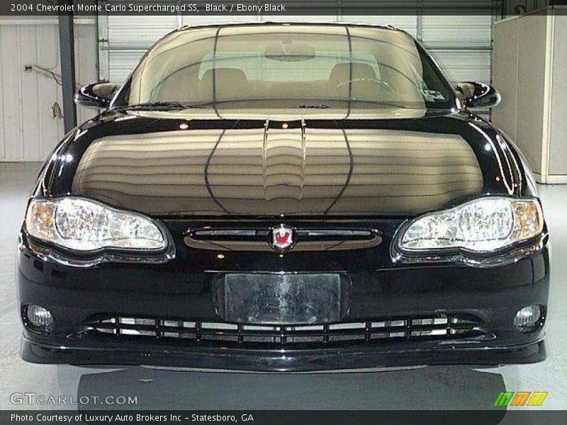 Black / Ebony Black 2004 Chevrolet Monte Carlo Supercharged SS