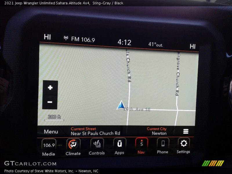 Sting-Gray / Black 2021 Jeep Wrangler Unlimited Sahara Altitude 4x4