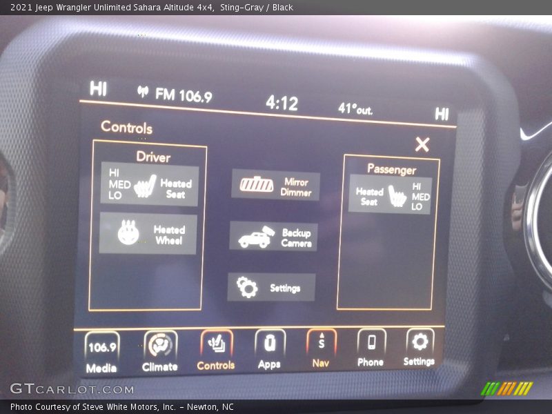 Sting-Gray / Black 2021 Jeep Wrangler Unlimited Sahara Altitude 4x4