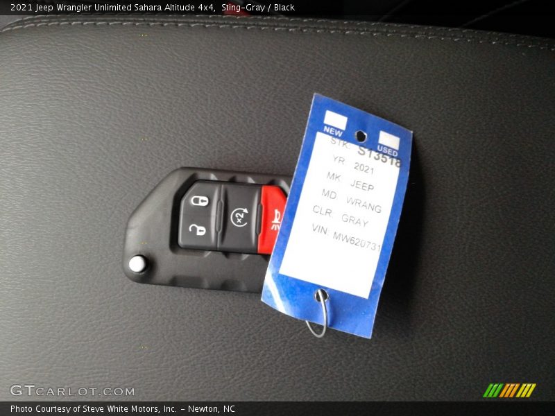 Sting-Gray / Black 2021 Jeep Wrangler Unlimited Sahara Altitude 4x4
