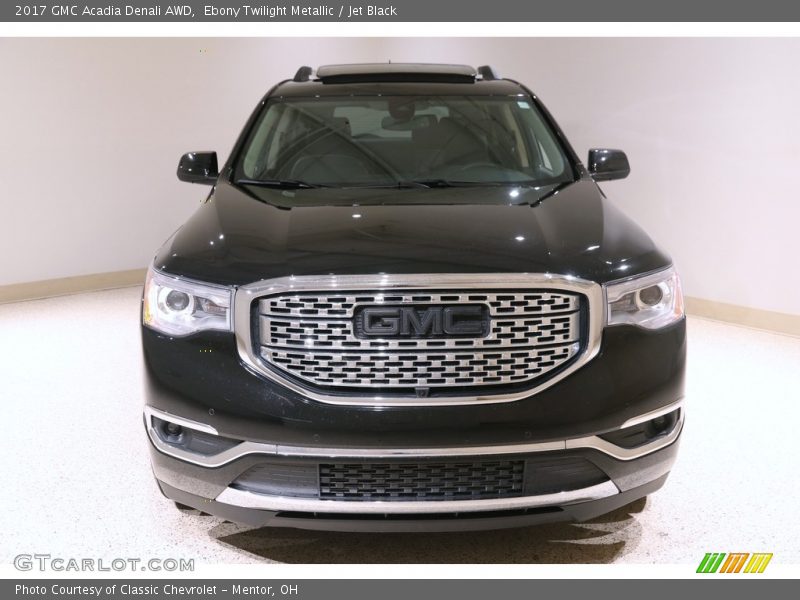 Ebony Twilight Metallic / Jet Black 2017 GMC Acadia Denali AWD