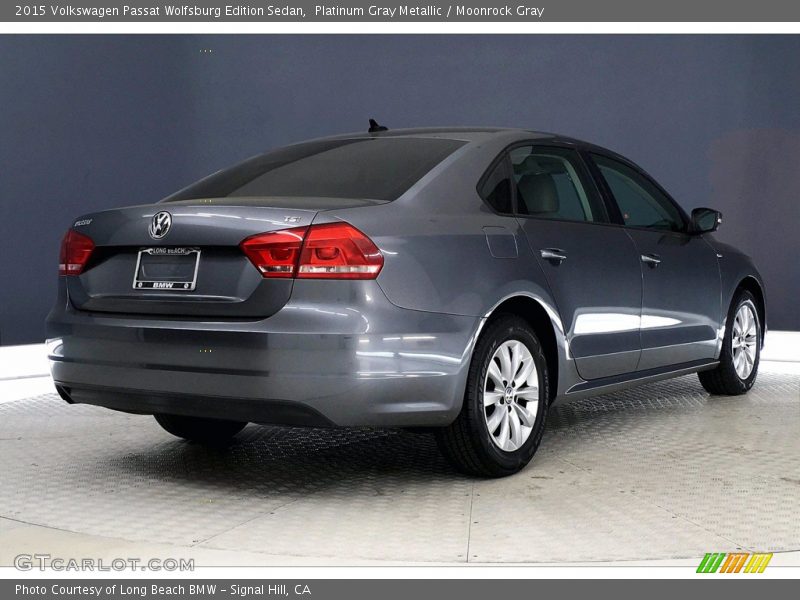 Platinum Gray Metallic / Moonrock Gray 2015 Volkswagen Passat Wolfsburg Edition Sedan