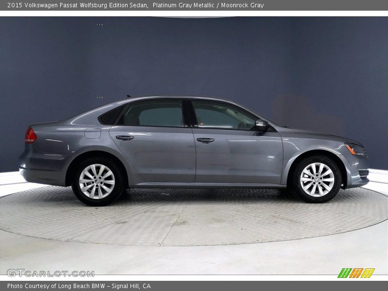Platinum Gray Metallic / Moonrock Gray 2015 Volkswagen Passat Wolfsburg Edition Sedan