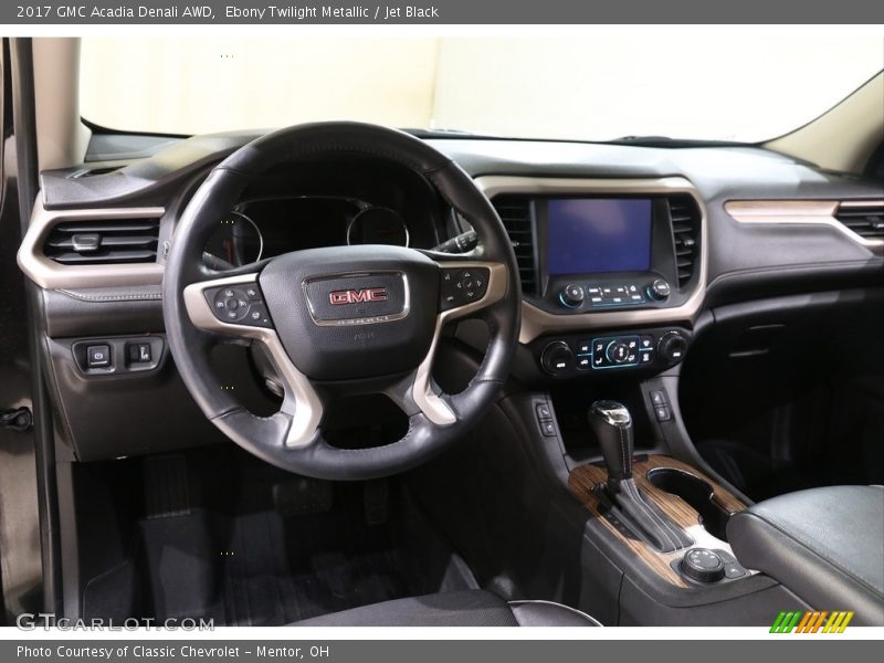 Ebony Twilight Metallic / Jet Black 2017 GMC Acadia Denali AWD