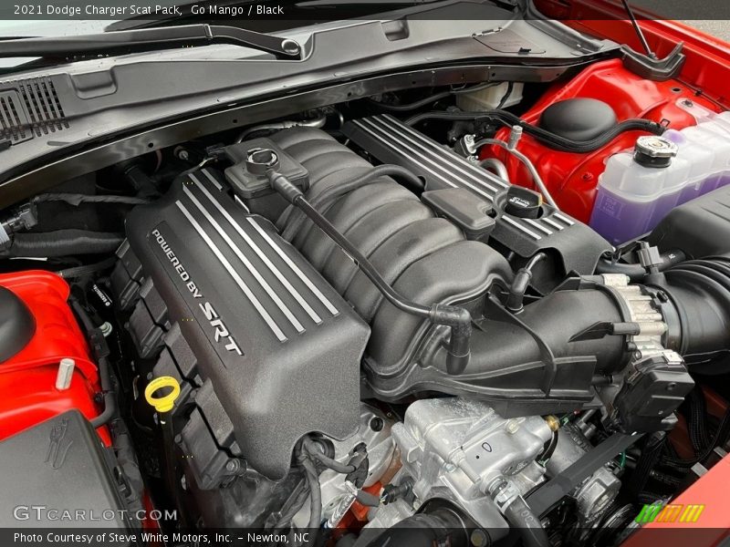 Go Mango / Black 2021 Dodge Charger Scat Pack