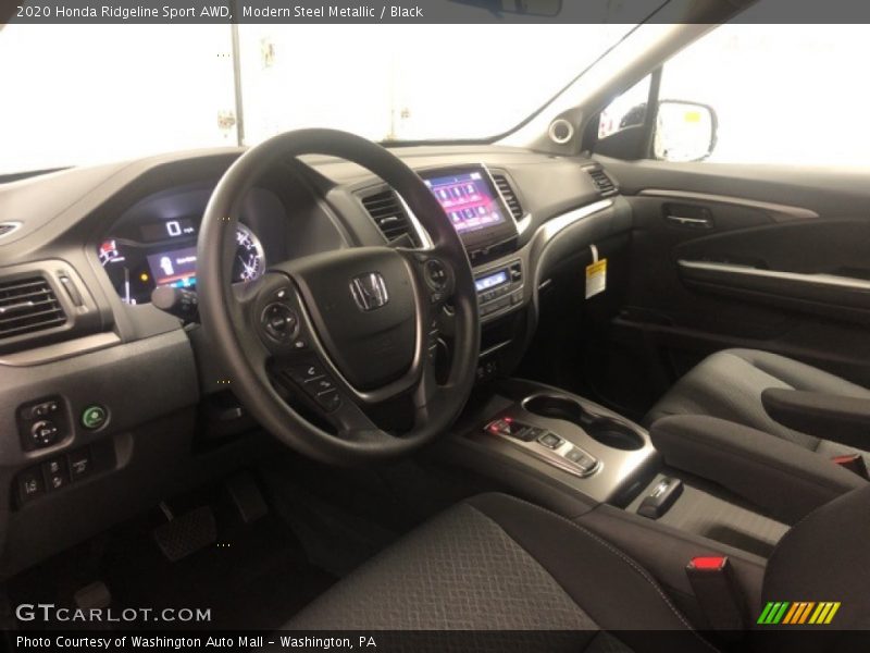 Modern Steel Metallic / Black 2020 Honda Ridgeline Sport AWD