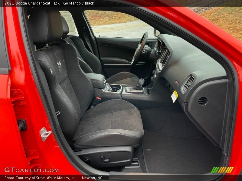 Go Mango / Black 2021 Dodge Charger Scat Pack