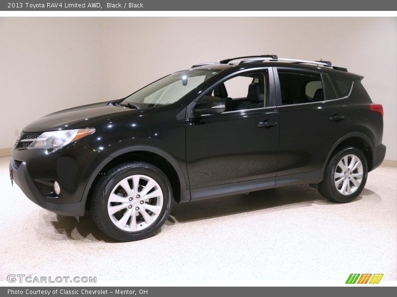 Black / Black 2013 Toyota RAV4 Limited AWD