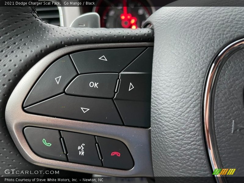 Go Mango / Black 2021 Dodge Charger Scat Pack