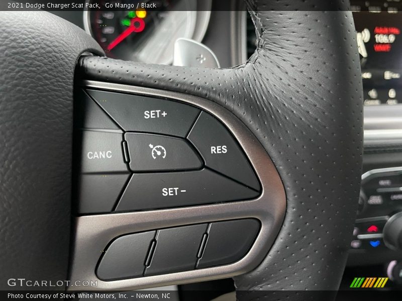 Go Mango / Black 2021 Dodge Charger Scat Pack