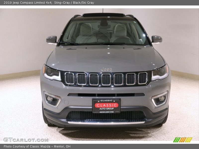 Sting-Gray / Black/Ski Gray 2019 Jeep Compass Limited 4x4