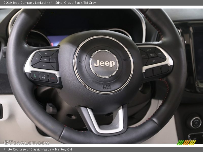 Sting-Gray / Black/Ski Gray 2019 Jeep Compass Limited 4x4