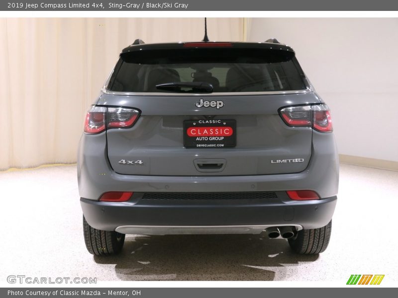 Sting-Gray / Black/Ski Gray 2019 Jeep Compass Limited 4x4