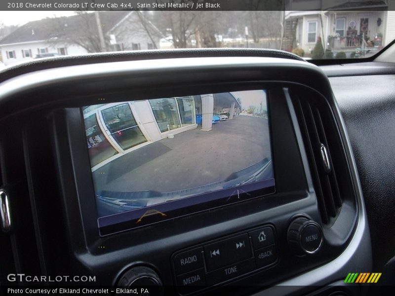 Satin Steel Metallic / Jet Black 2018 Chevrolet Colorado LT Crew Cab 4x4